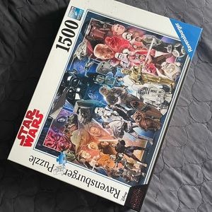 Star Wars montage puzzle, 1500 pieces